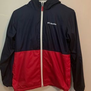 Columbia zip up jacket 🔵🔴